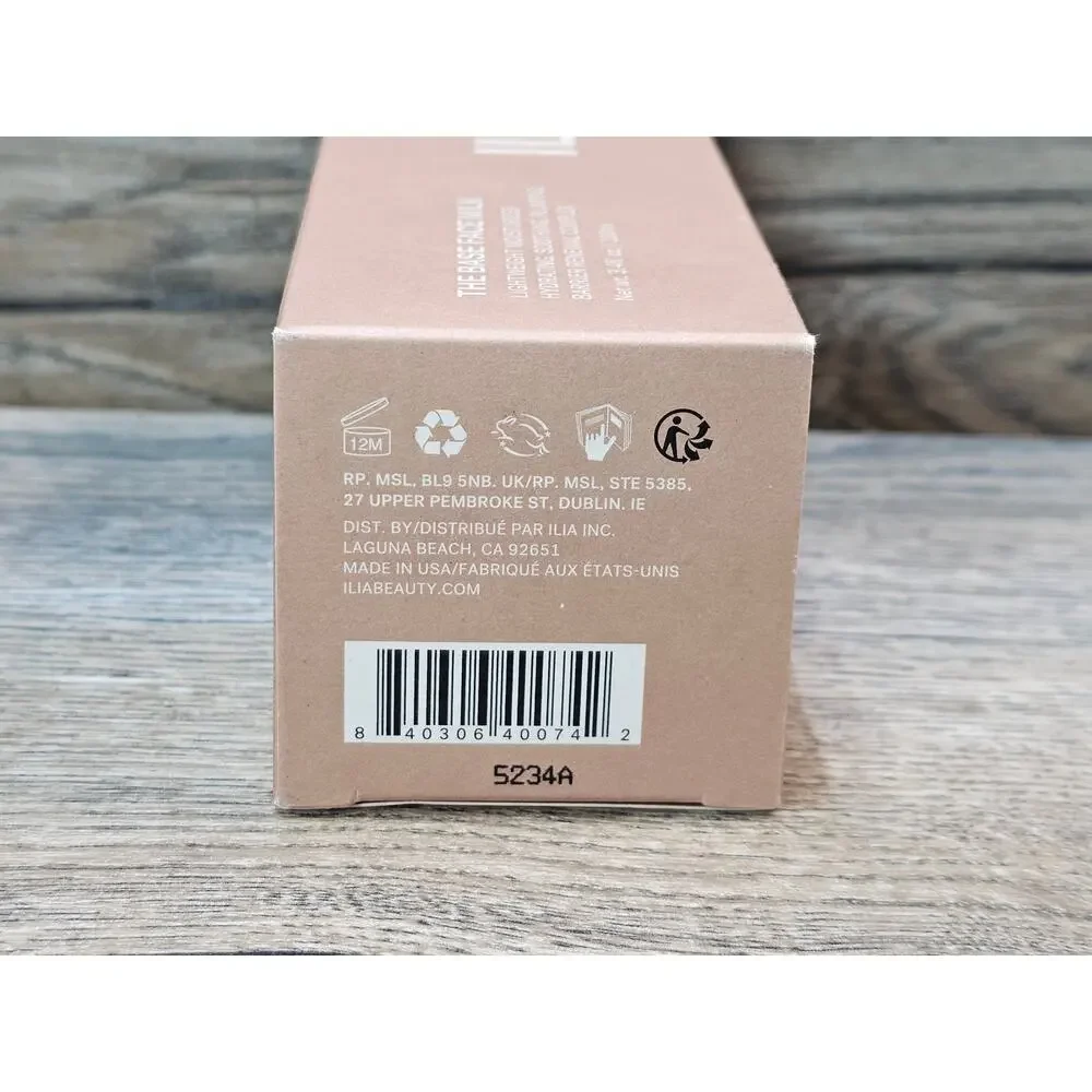 ILIA The Base Face Milk Essence Lightweight Moisturizer 3.4 oz 100mL